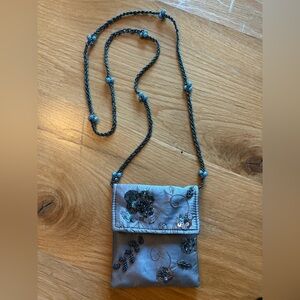 Elegant Beaded Crossbody Bag